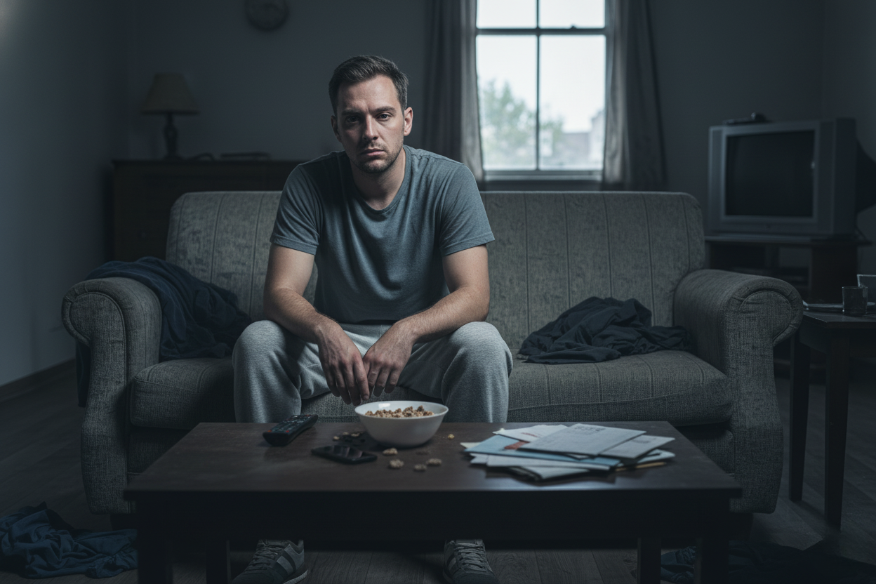 Personne manque énergie fatigue dopamine épuisement permanent