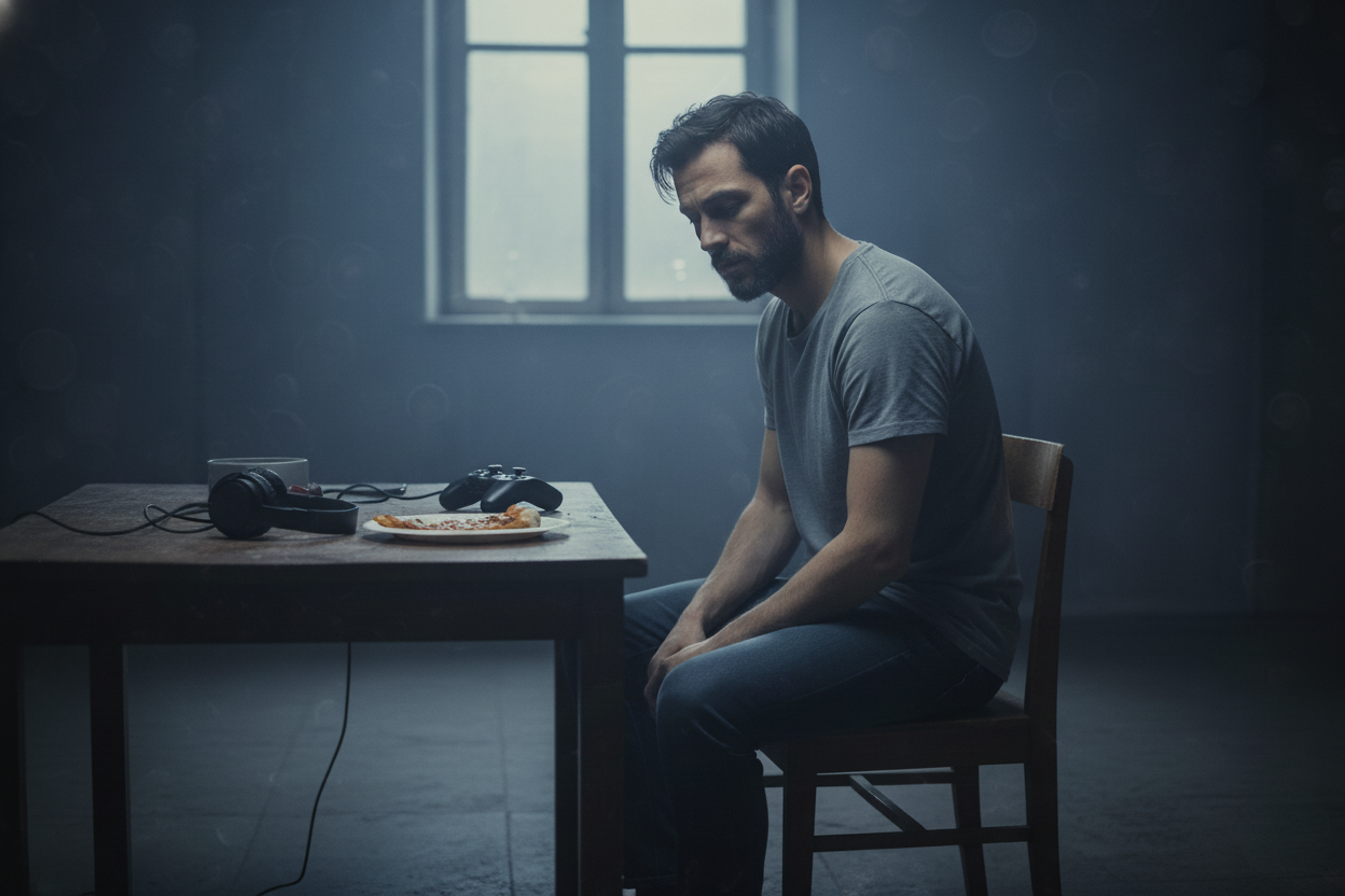 Personne apathique sans motivation dopamine plus envie de rien